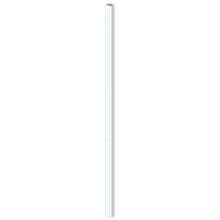 Hoogwaardige PVC paal - Wit
