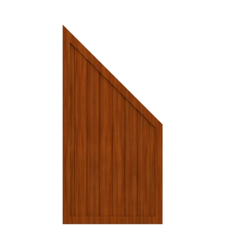 PVC Tuinscherm 'Riva' - Bruin