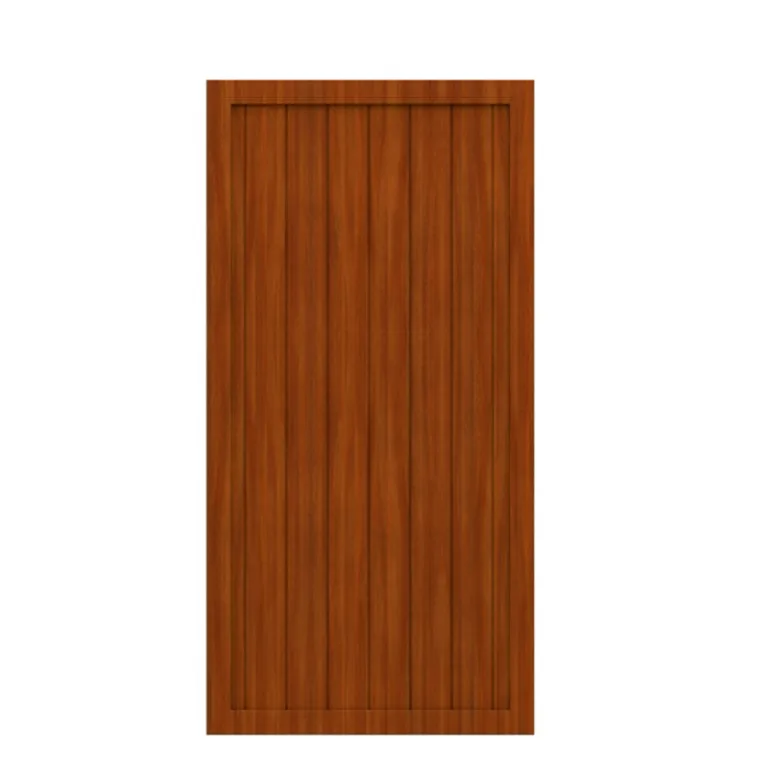 PVC Tuinscherm 'Riva' - Bruin