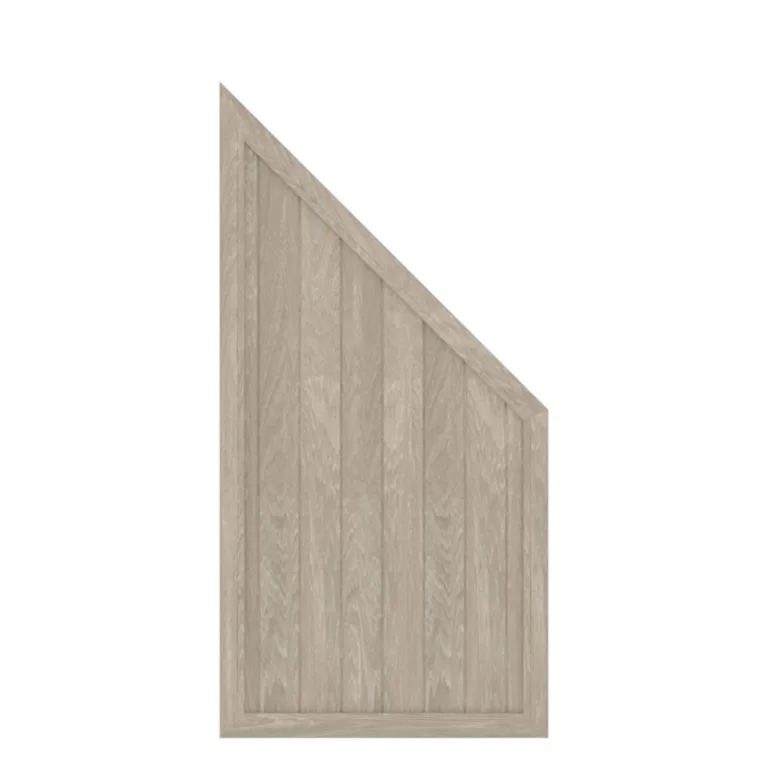 PVC Tuinscherm 'Riva' - Polar eik