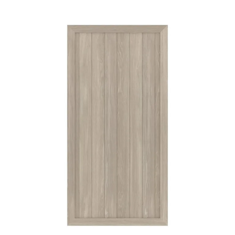 PVC Tuinscherm 'Riva' - Polar eik