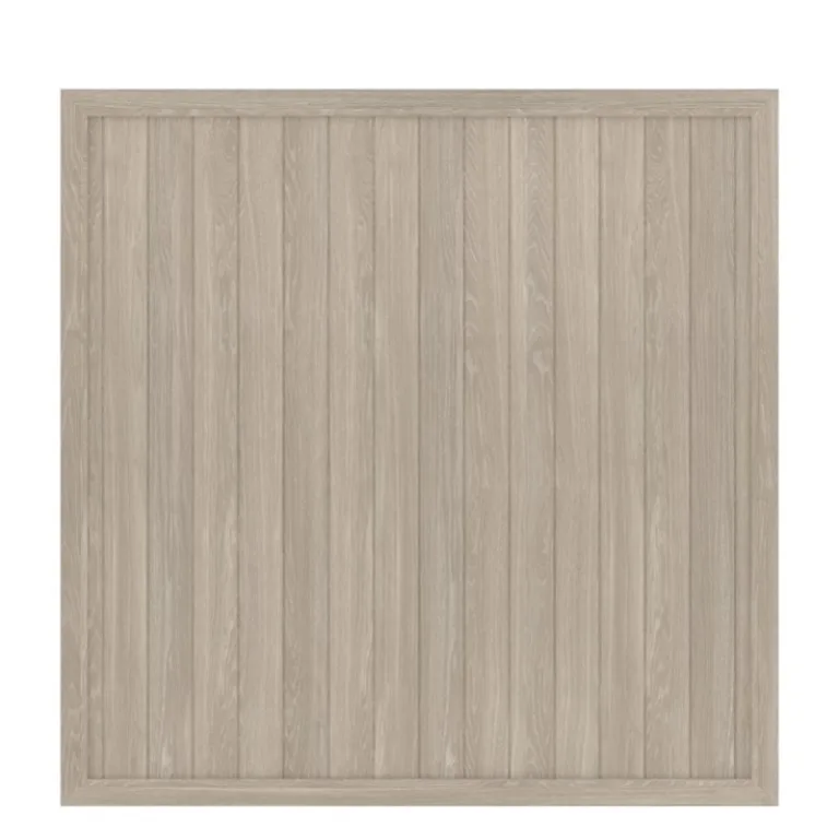 PVC Tuinscherm 'Riva' - Polar eik