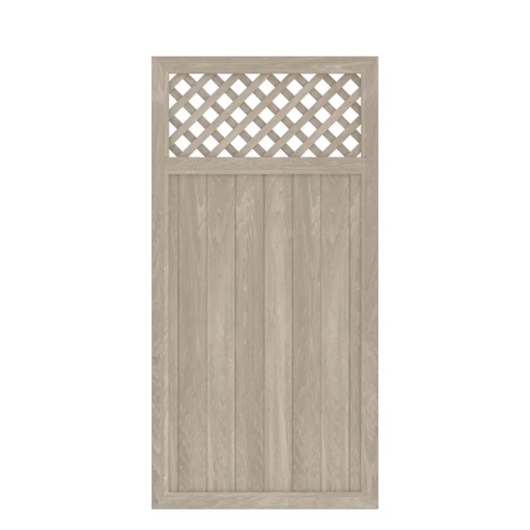 PVC Tuinscherm 'Riva' - Polar eik