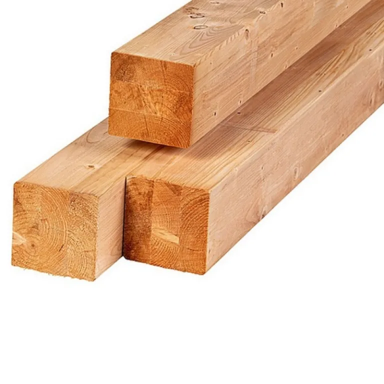 Red Class Wood balken - geschaafd - 12 x 12 cm
