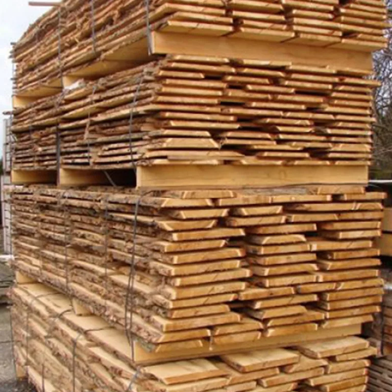 Robinia schorsplank - fijnbezaagd