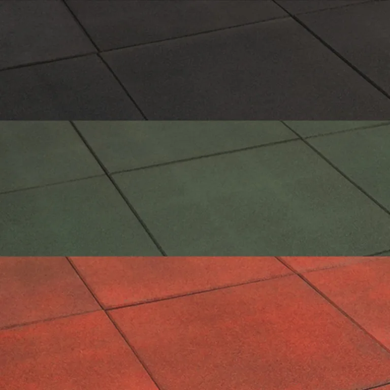 Rubbertegel Zwart