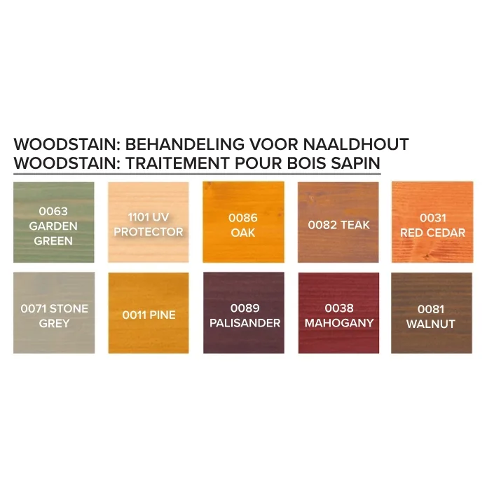 Wood Stain - Transparante Houtbeschermingsolie