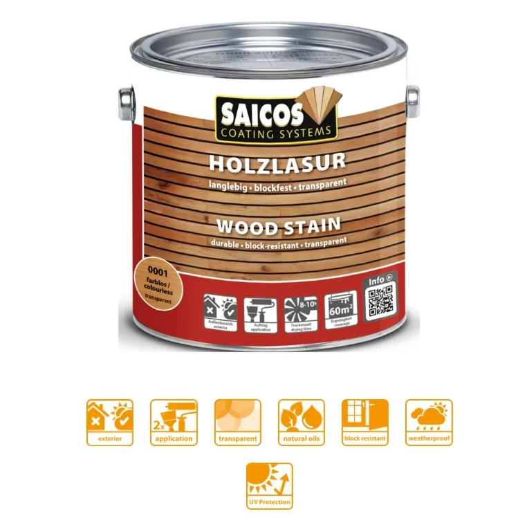Wood Stain - Transparante Houtbeschermingsolie