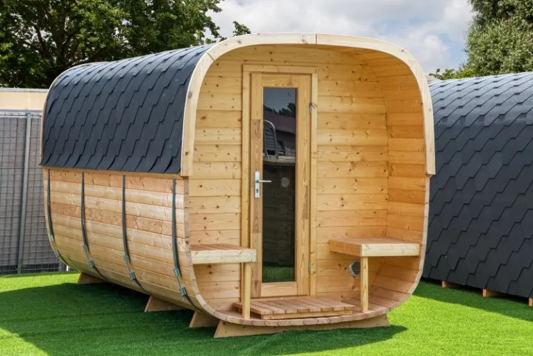 Vuren Sauna Cube - 2,19 x 3,9 m