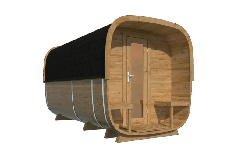 Thermowood Sauna Cube - 2,19 x 3,9 m