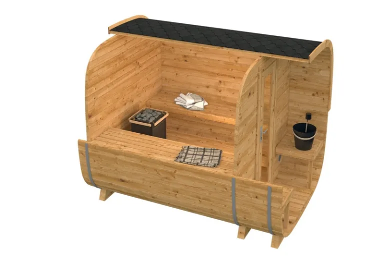 Thermowood Sauna Cube - 2,19 x 2,86 m