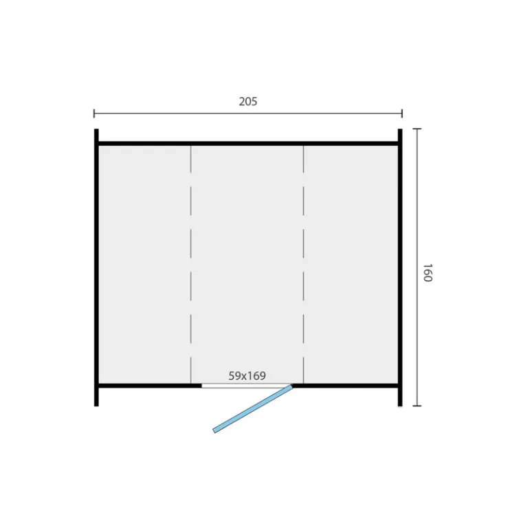 Thermowood Saunabarrel - dia 2,05 x 1,6 m