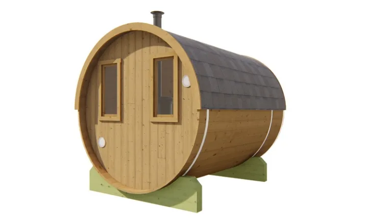 Thermowood Saunabarrel - dia 2,05 x 2,5 m