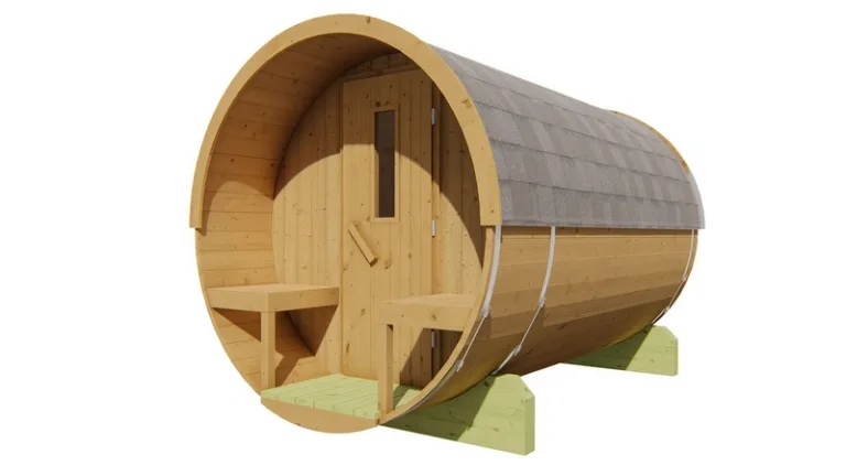 Thermowood Saunabarrel - dia 2,05 x 3 m