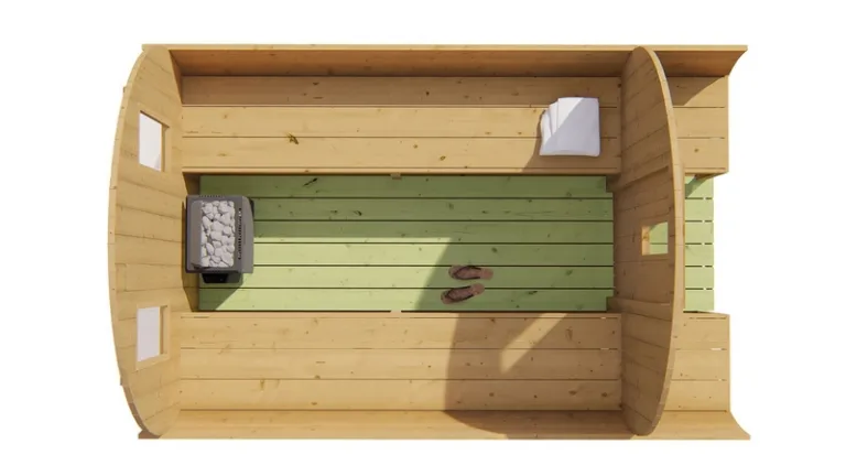 Thermowood Saunabarrel - dia 2,05 x 3 m