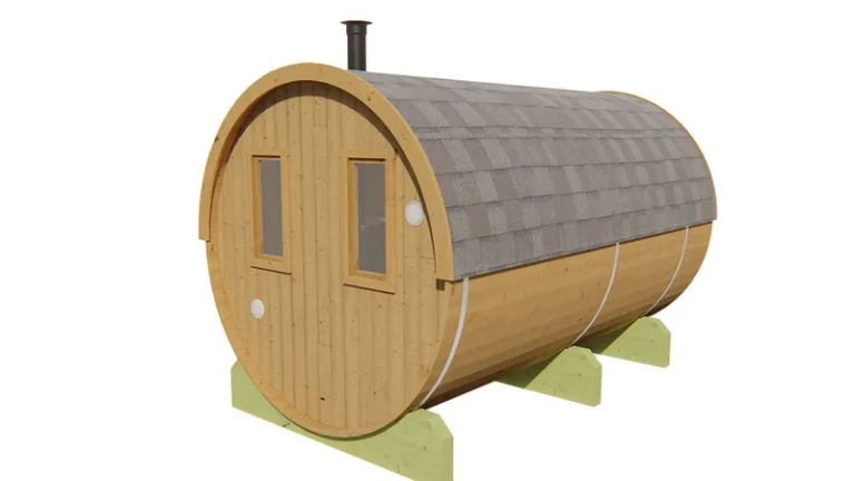 Thermowood Saunabarrel - dia 2,05 x 3,5 m