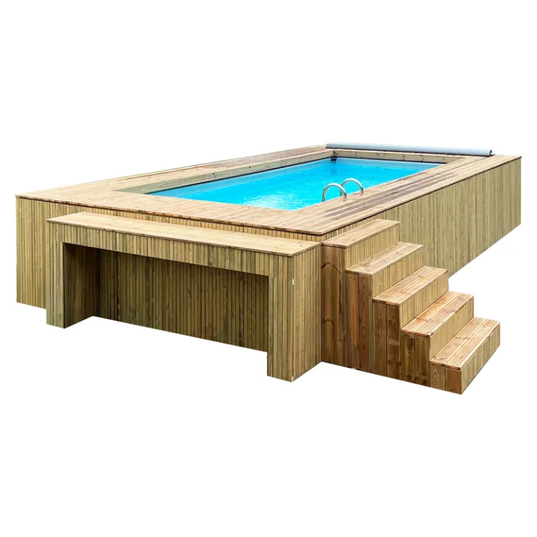 Simpool 7 Bar - Houten ombouw met zwembad