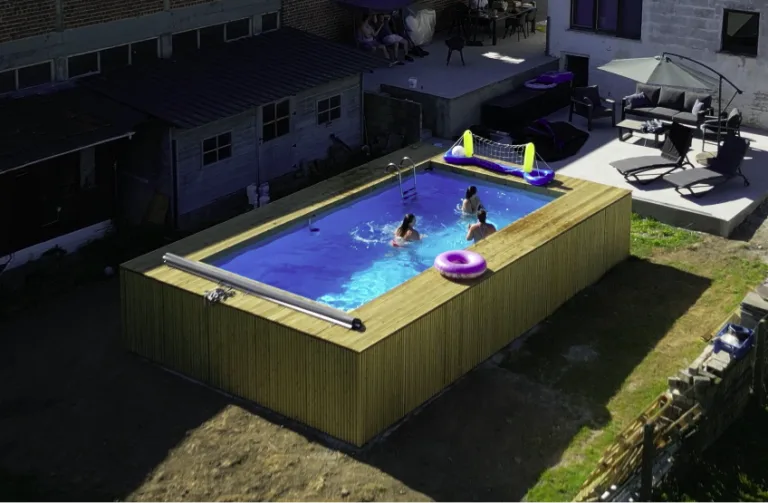 Simpool 7 Bar - Houten ombouw met zwembad