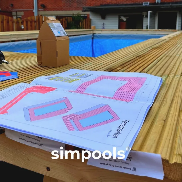 Simpool 7 Bar - Houten ombouw met zwembad
