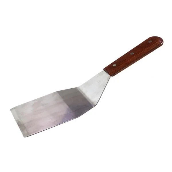 Inox spatel voor Plancha bakplaat