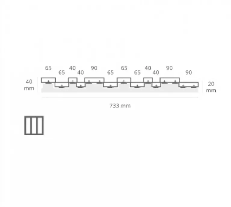Thermo Essen multi reliëf - Clipsysteem