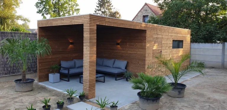 Gebinte met oversteek - 4 x 8 m