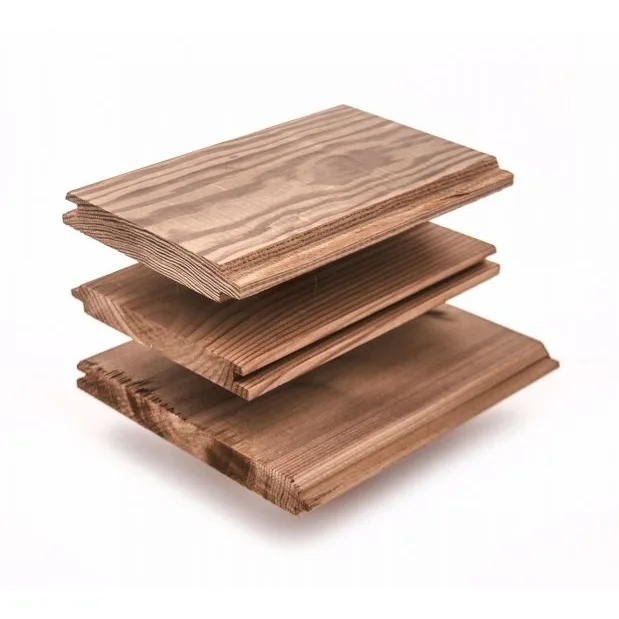 7,7m² - Thermowood planchet 'Classic' - 1,7 cm dik - 4-zijdig TG - lengte 235 cm