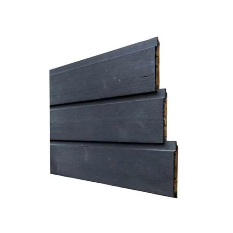 Thermowood planchet Finno - 1,8 cm dik - zwart