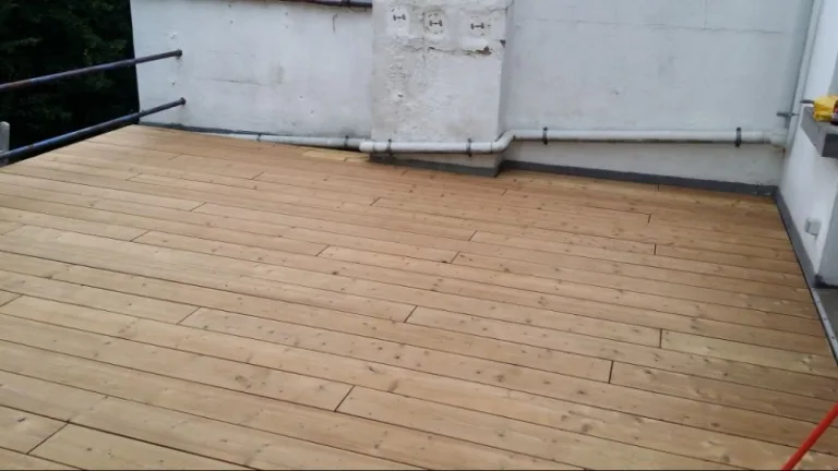 Thermowood terrasplank - 14,2 cm breed