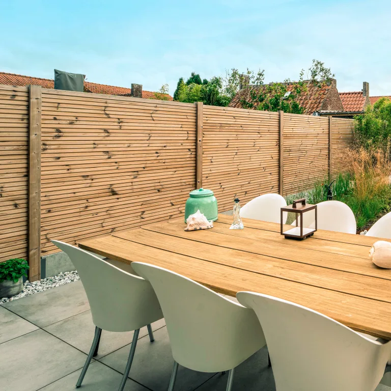 Thermowood Gleufpaal - Gleuf 27 mm