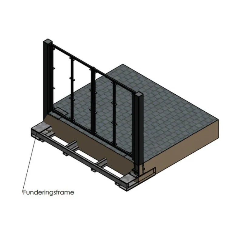 Draaipoort 'Ermont' - Thermo Ayous triple blokprofiel