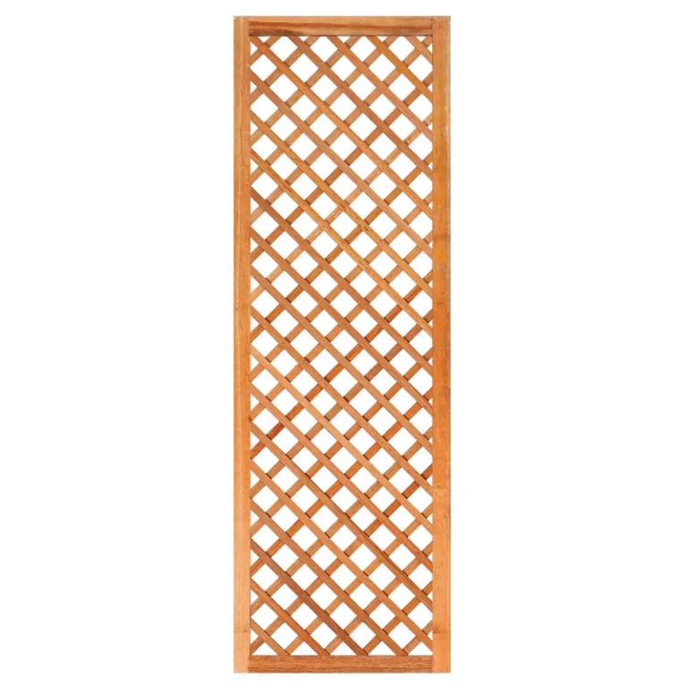 Trellis scherm diagonaal - Hardhout