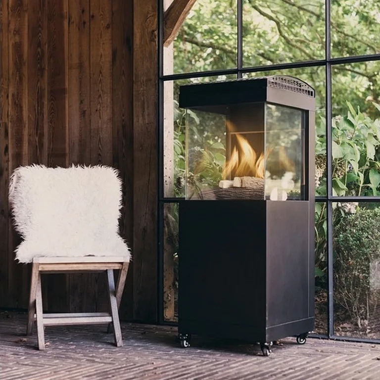 Gashaard  'Malaga' - zwart
