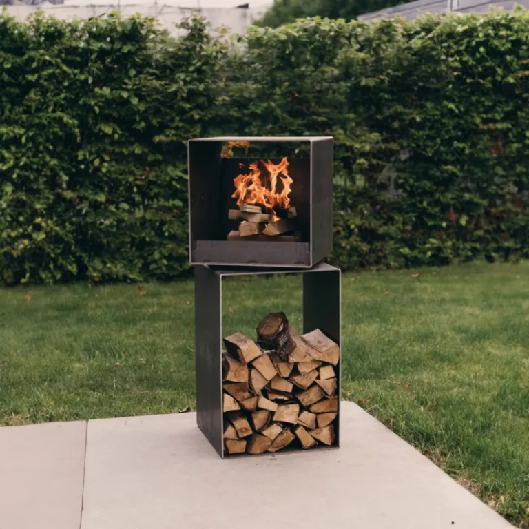 Tuinhaard 'Square' - 106 cm Hoog