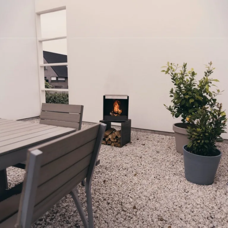 Tuinhaard 'Square' - 85 cm Hoog