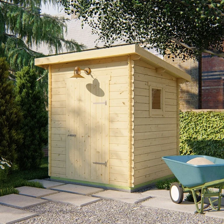 Vuren tuinhuisje 'Eigo' - 2,2 x 2,2 m