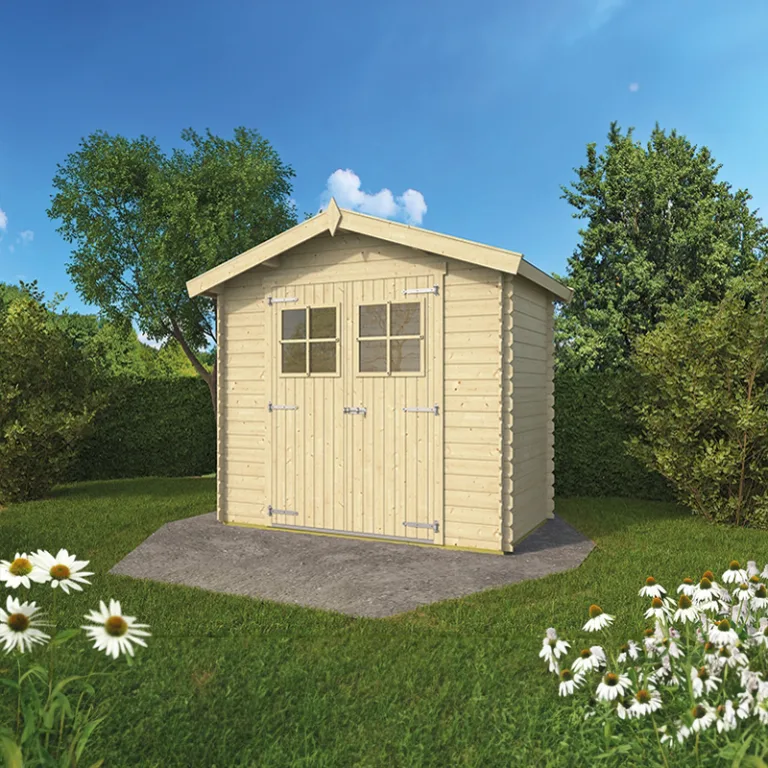Vuren tuinhuisje 'Malva' - 2,6 x 1,5 m