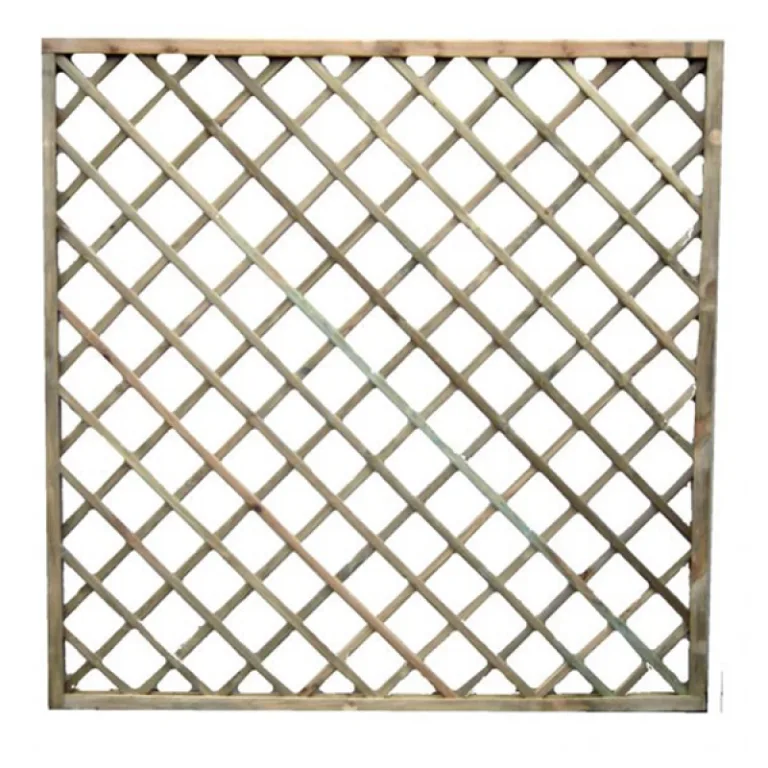 Trellis scherm diagonaal - Grenen