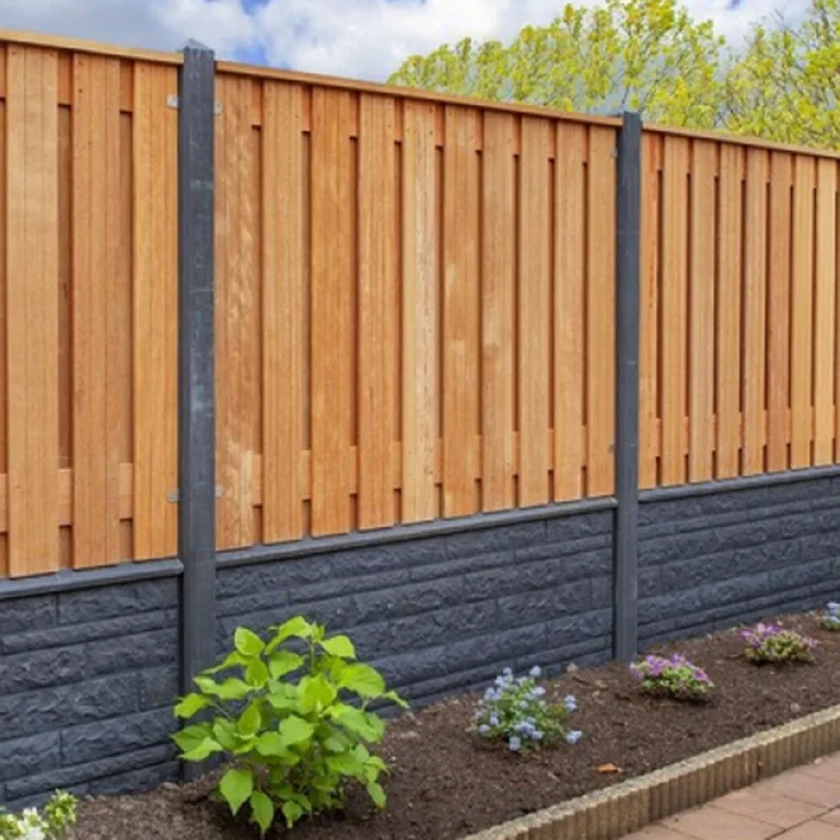 Tuinscherm Hardhout - 'Dronten'