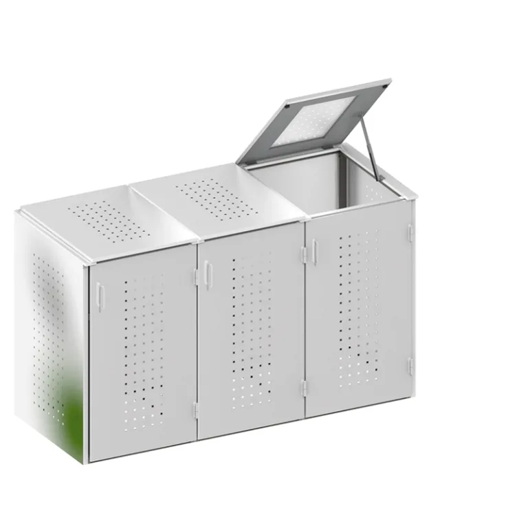 Vuilnisbakberging - inox