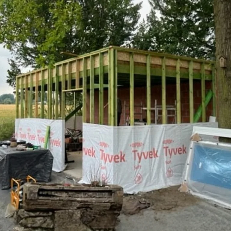 Vuren tuinhuis gebinte - 3 x 4 m