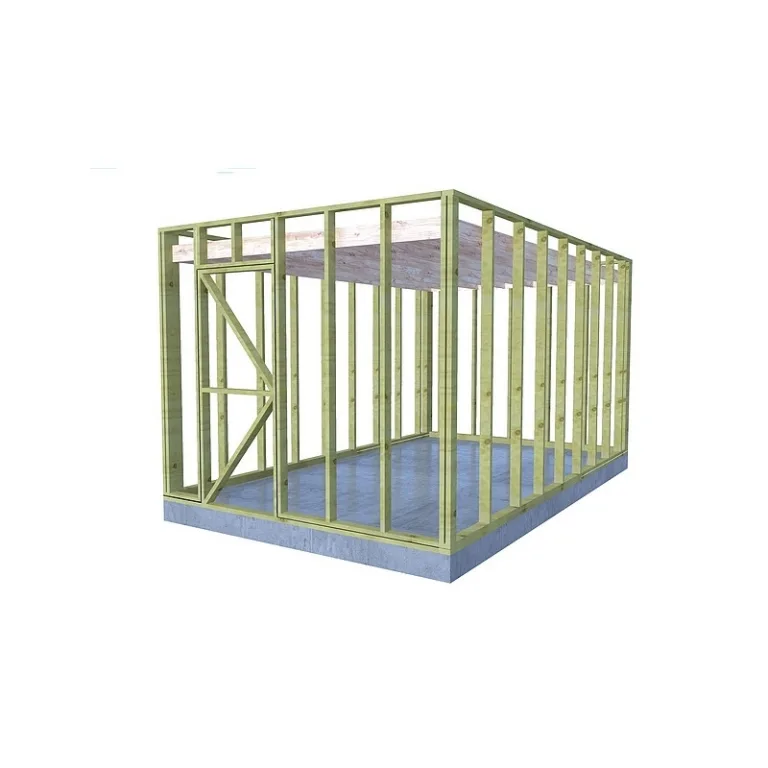 Vuren tuinhuis gebinte - 3 x 4 m