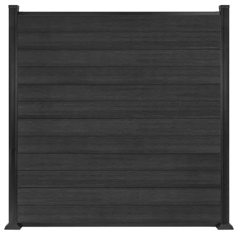 Composiet Plankenscherm 'Premium' - Anthracite black