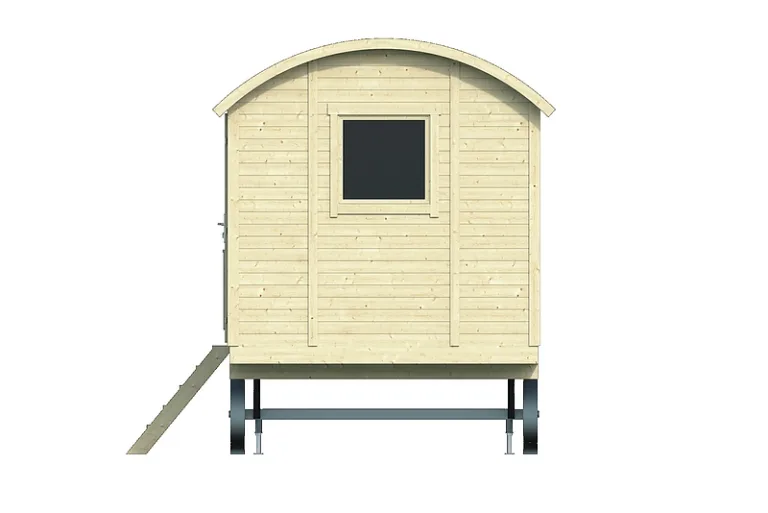 Zigeunerwagen 'Joey' - Vuren -  2,4 x 3,6 m