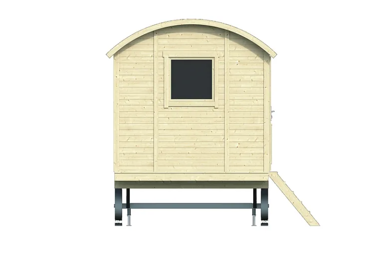 Zigeunerwagen 'Joey' - Vuren -  2,4 x 3,6 m
