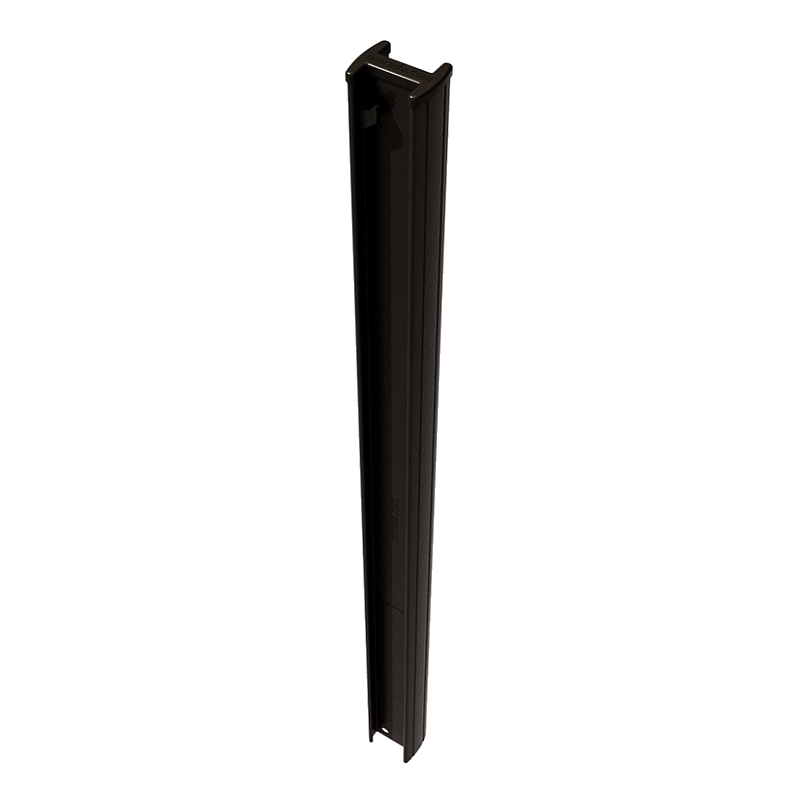 H-palen voor 3D Draadpanelen - Zwart