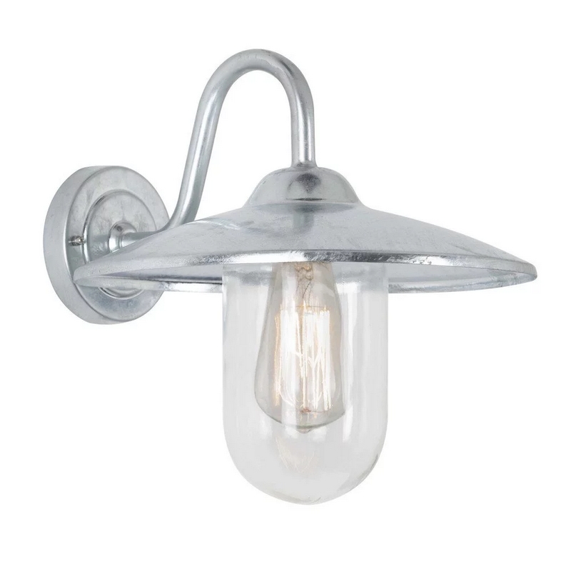 Wandverlichting Augsburg - Zilver