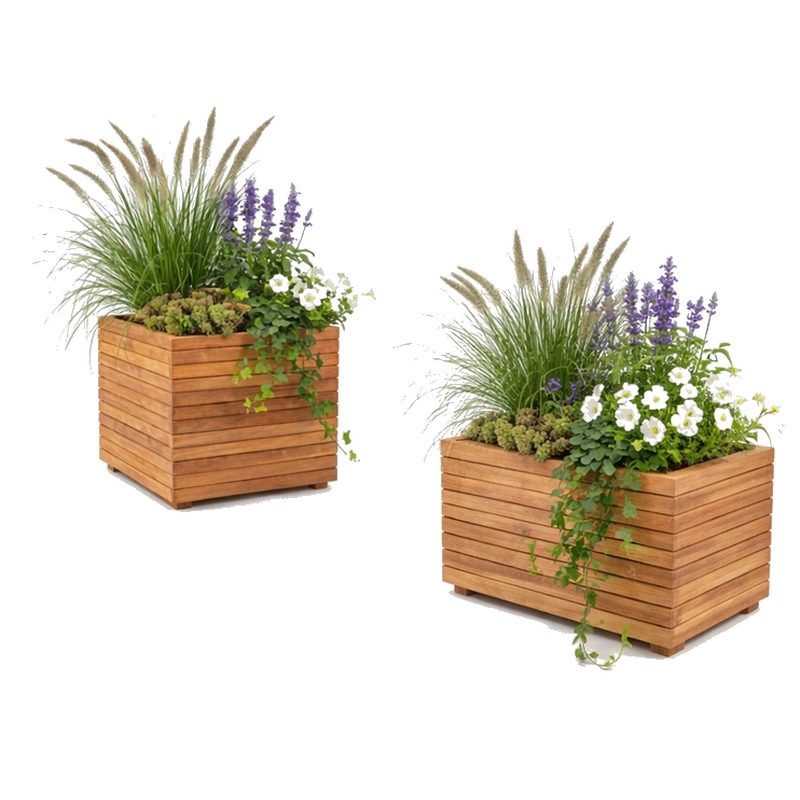 Bloembak teak - Marisa