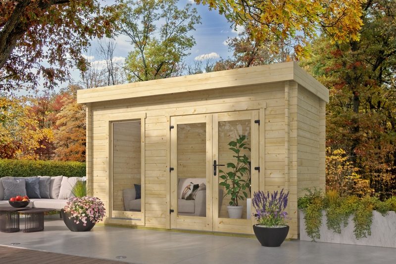 Tuinkantoor 'Harriot' - Vuren - 4 x 2,2 m