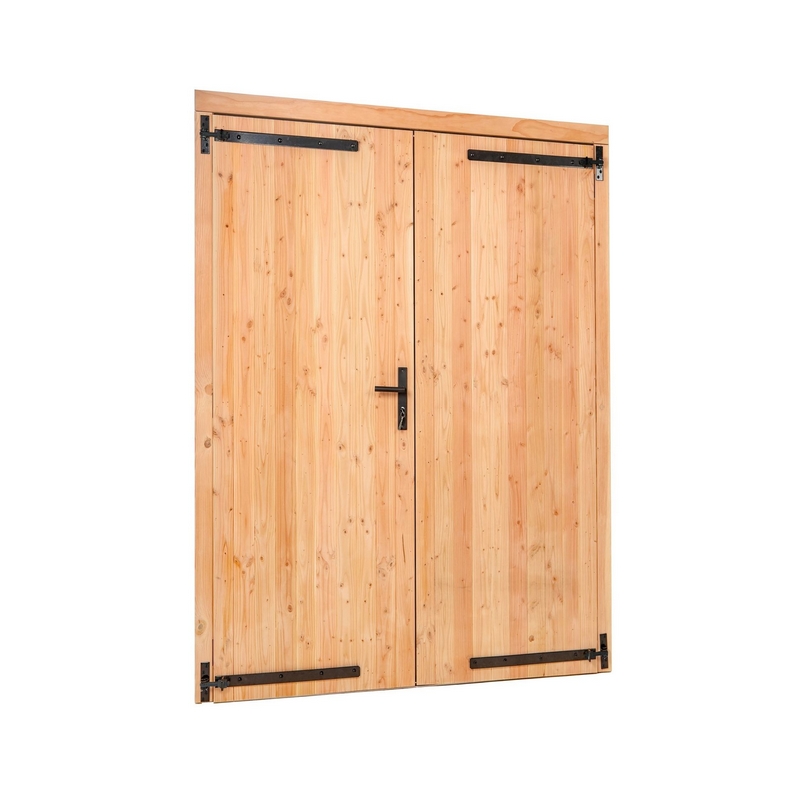 Douglas dubbele dichte deur - Linksdraaiend